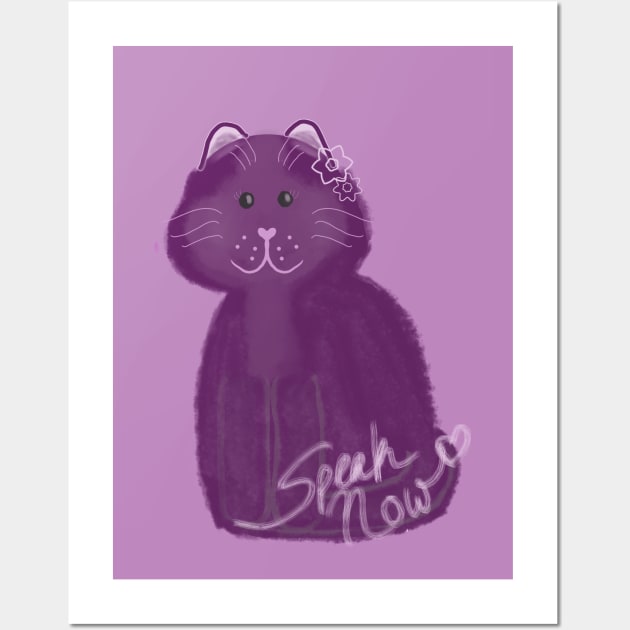 Karma is a Cat - Speak Now Era Wall Art by professionalfangrrl